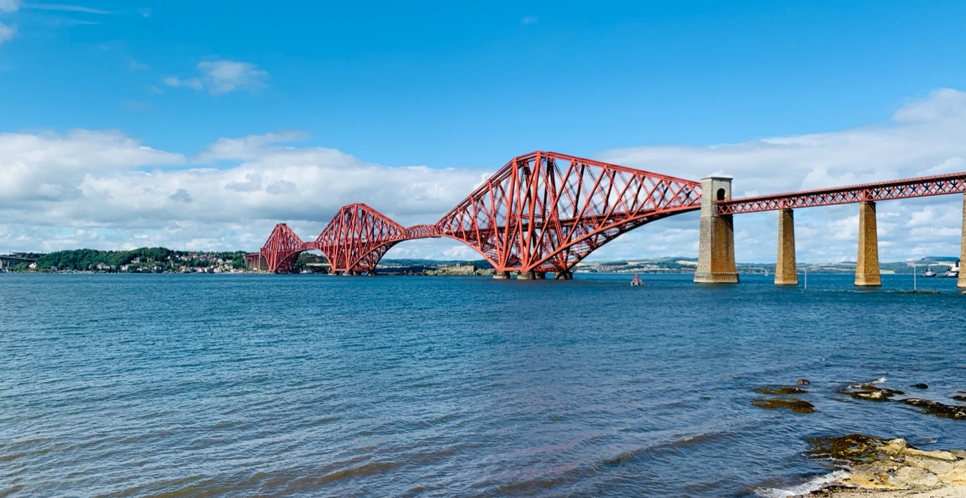 The Forth Bridge in Scotland