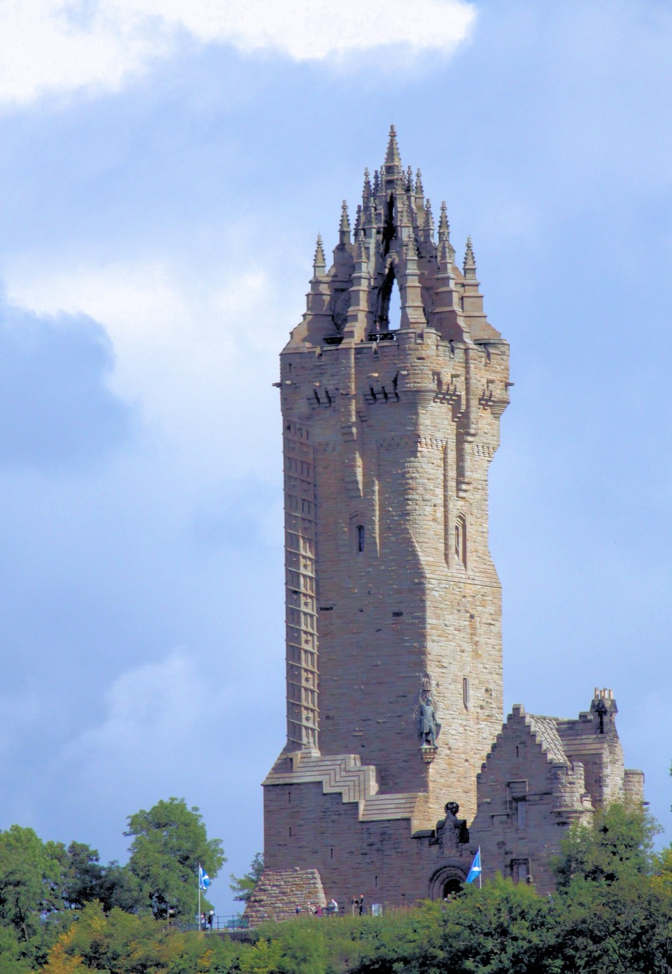 The National Wallace Monument near Stirling, Scotland