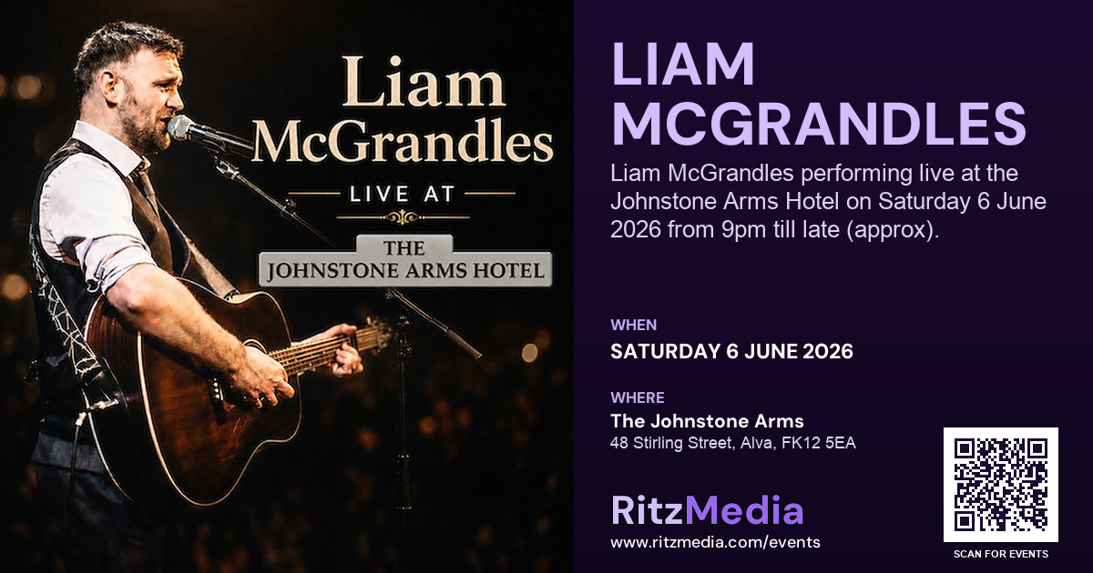 Liam McGrandles at the Johnstone Arms Hotel Facebook sharing image