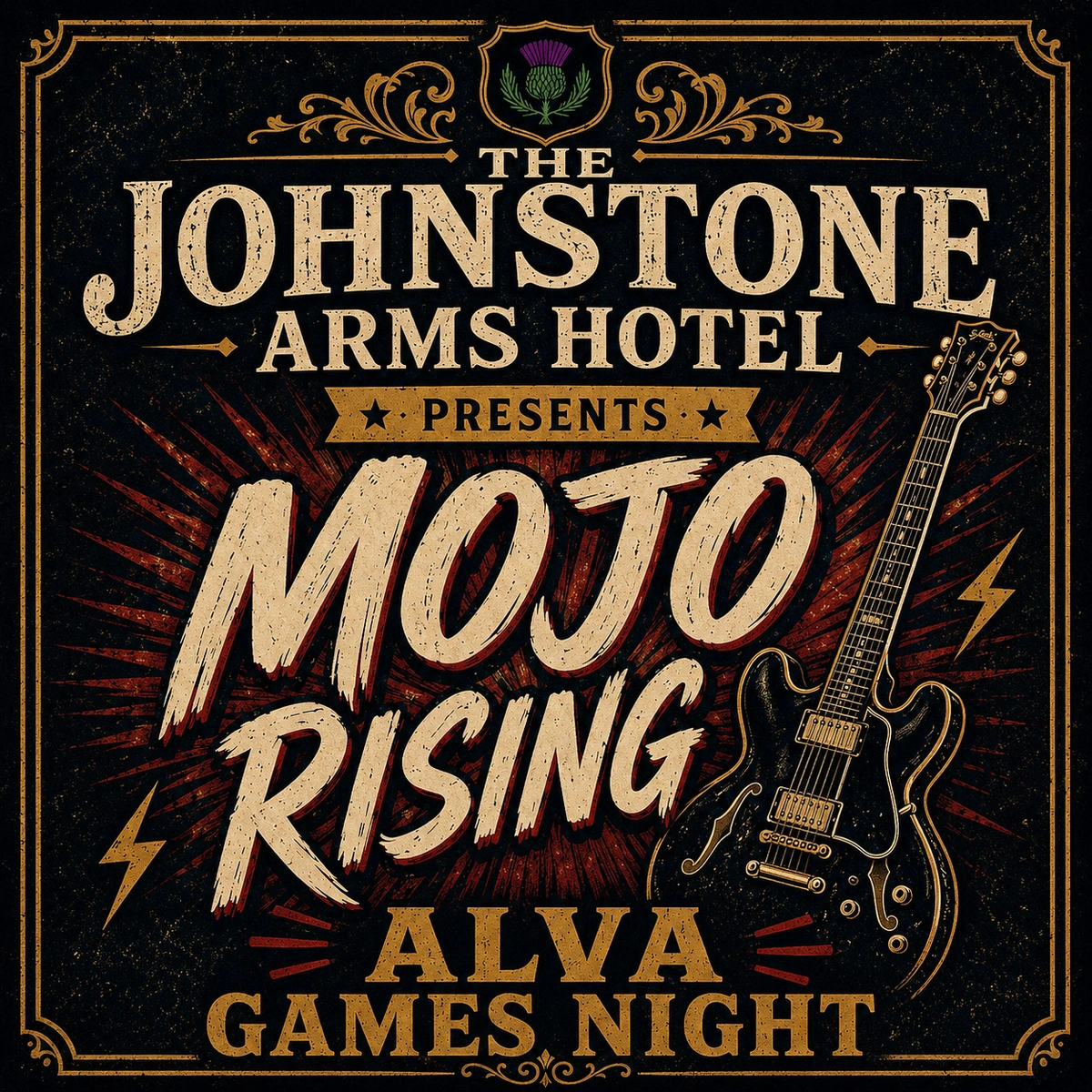 Mojo Rising at The Johnstone Arms Hotel