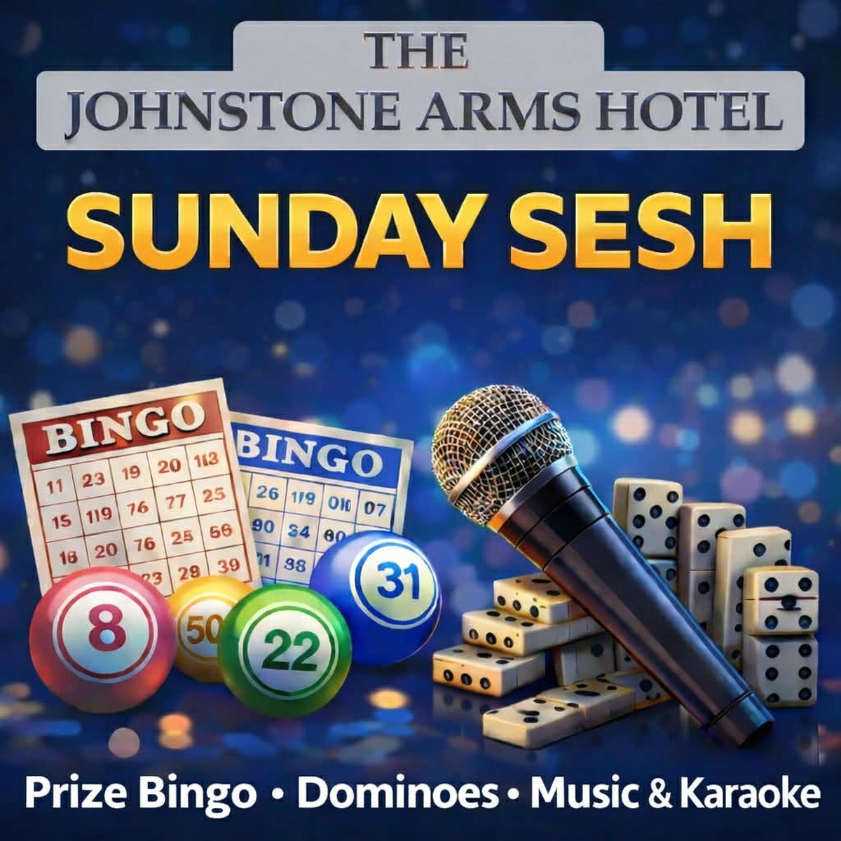 Sunday Sesh @ The Johnstone Arms Hotel