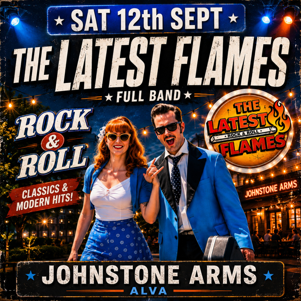 The Latest Flames Live at The Johnstone Arms