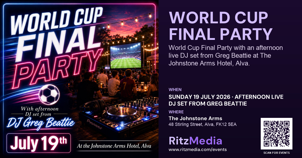 World Cup Final Party Facebook sharing image
